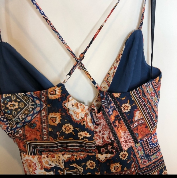 BCBGeneration maxi dress in orange spice - Picture 4 of 8